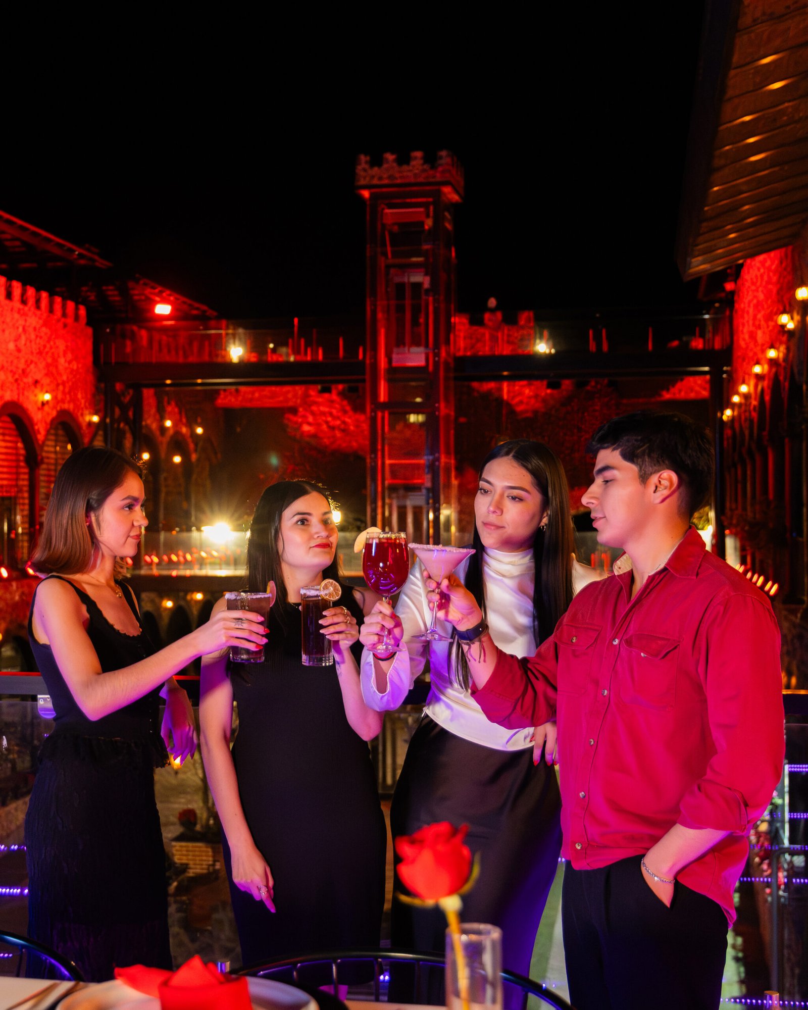 cena romantica en terraza adictivo